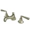 Kingston Brass KS4468HL 8" Widespread Bathroom Faucet, Brushed Nickel KS4468HL - alternate 1